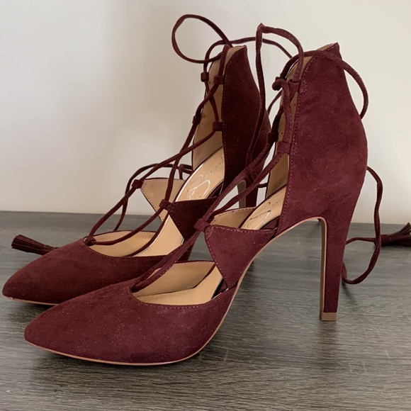 Jessica Simpson Red Heels - Picture 3 of 3